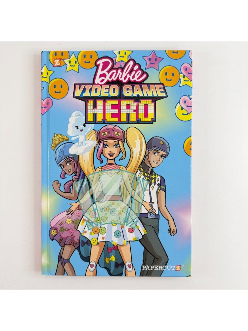 2/$6 Barbie Video Game Hero Book, Graphic Novel by PaperCutz (Hardcover)